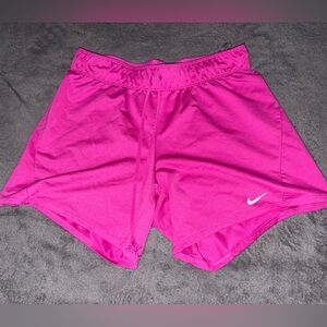Nike Women's Fuchsia Performance Running Shorts